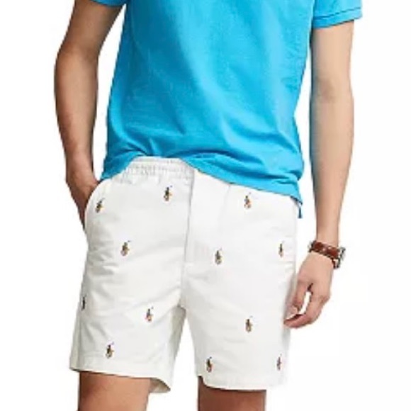 POLO RALPH LAUREN
Men's  Polo Prepster 6”
Stretch Chino Shorts New - Picture 3 of 4